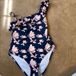 Girls one piece swim suit